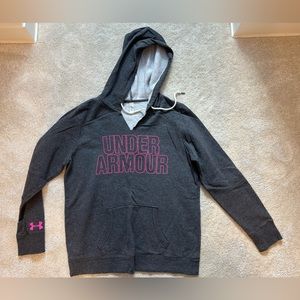 Under Armour dark gray sweatshirt. Size L